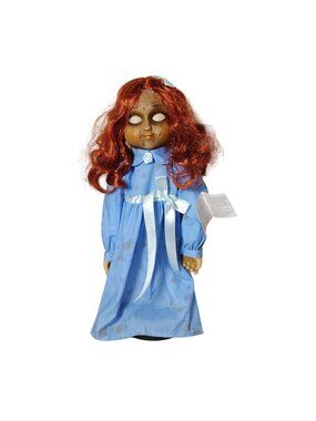 Spooky Village 18-Inch Animated Creepy Doll With Lights and Sound